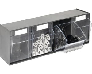Cutie organizator 60x20,7x13,7cm transparentă - Img 1