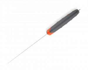 Cutit de filetat Buck 144 Hookset Freshwater 0144ORS-B, lama flexibila 23 cm, maner gri-portocaliu, teaca inclusa - Img 3