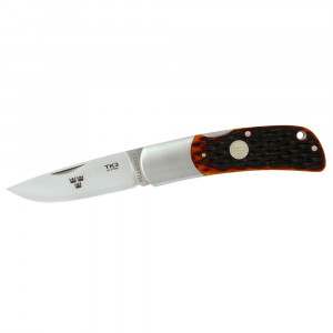 Cutit Fallkniven TK5L Tre Kronor Hunter, lama Laminated 3G Powder Steel, maner Desert Ironwood, lama 80 mm - Img 2