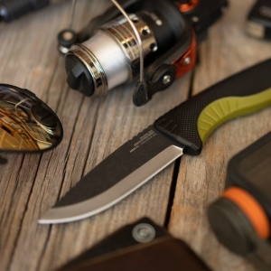 Cutit lama fixa SOG Aegis FX - Black & Moss - Img 9