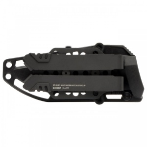 Cutit lama fixa SOG Trident FX - Blackout - Img 8