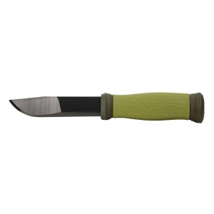 Cutit Mora 2000 Green (S) outdoor si vanatoare, lama inox 14C28N-acoperire DLC , maner cauciucat - Img 1