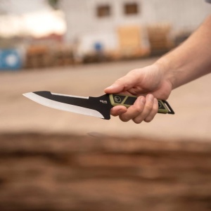 Cutit outdoor SOG Terragrip Camp Knife, otel inoxidabil CRYO 4116, lama 127 mm - Img 9