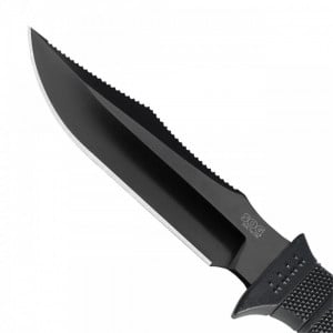 Cutit SOG SEAL Pup Elite Black TiNi Straight Edge, otel AUS-8, lama 123 mm - Img 4