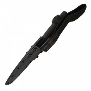 Cutit tactic SOG SEAL Pup Black, otel AUS-8, lama partial zimtata 120 mm - Img 12