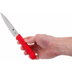 Cutit Utility 114 mm Polypropylene rosu, Spyderco - Img 5