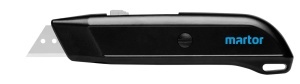 Cutter de siguranta Martor Secunorm Multisafe 8152 cu lama trapezoidala nr. 5232