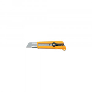 Cutter Industrial 25 mm OLFA NH-1 – Seria Comfort Grip cu Blocare prin Rotita