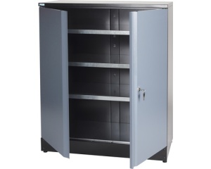Dulap metalic 2 uși 910x450x1100 mm, cu 3 polițe