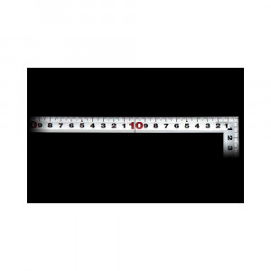 Echer de precizie cu capete subtiate 30x15 cm, Shinwa - Img 3