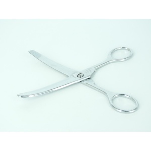 Foarfeca Pielarie cu Varf Curbat 17 cm Vergez Blanchard