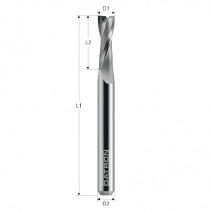 Freza cu 2 caneluri, Datron 0068870, 10.0x22x10.0mm - Img 5