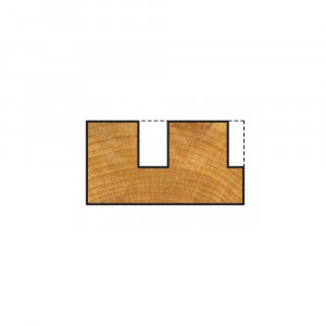 Freza HSS canal pentru lemn,diametru taiere ˜ 6 mm, Wolfcraft - Img 2