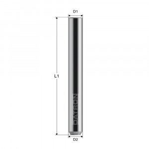 Freza pentru Gravura Datron 0068284, 1 Canelura, D3 mm, 180°, Coada 3 mm - Img 2