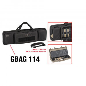 Geanta/husa speciala arme valiza protectie, 11413, 1100 x 300 x 110 mm, Explorer cases
