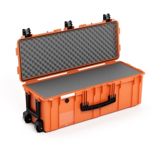 Geanta/ Valiza protectie cu burete pretaiat cu roti si maner telescopic, 8831HL, 963 x 368 x 329 mm, Explorer Cases - Img 3