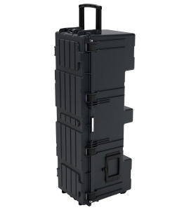 Geanta/ Valiza protectie cu burete pretaiat cu roti si maner telescopic, 14243, 1495 x 493 x 544 mm, Explorer Cases - Img 4