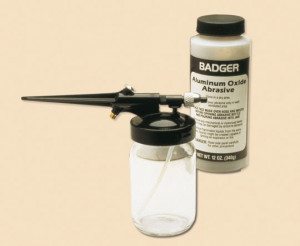 Granule abrazive aluminiu-oxid pentru sablare, Badger - Img 2