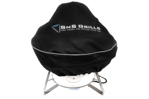 Husa pentru gratar camping pe carbuni de tip kettle Slow 'N Sear® SNS GRILLS 45 CM - Img 4