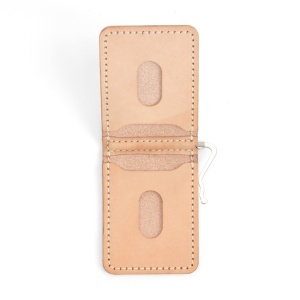 Kit clip de bani Dillon din piele Tandy Leather, 7,9 x 5,7 cm - imagine 7