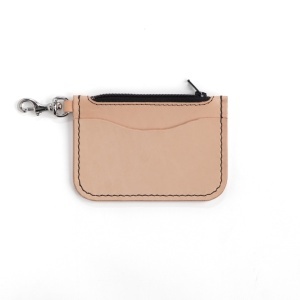 Kit portmoneu Oxford din piele vegetala Tandy Leather, cu carabina, 12,7 x 8,9 cm - imagine 3