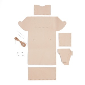 Kit portofel clasic pentru telefon, marime mare, din piele vegetala Tandy Leather - imagine 7