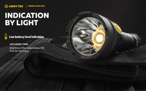 Lanterna EDC Armytek Prime C2 Pro Max White 4000 lm cu acumulator 21700 inclus - Img 14