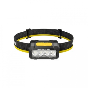 Lanterna Frontala Nitecore HA19 RGB, 600 Lumeni, 130 Metri, Lumina Rosie, Verde si Albastra, AA, IP68 - Img 2