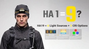 Lanterna Frontala Nitecore HA19 RGB, 600 Lumeni, 130 Metri, Lumina Rosie, Verde si Albastra, AA, IP68 - Img 22