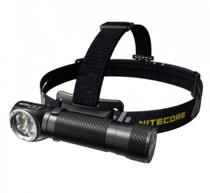 Lanterna Frontala Nitecore HC35, 2700 Lumeni, Forma L, Magnetica, Acumulator 21700 4000 mAh, IP68 - Img 2
