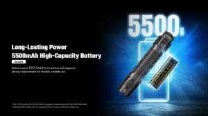 Lanterna Tactica Nitecore P17iX, 5000 Lumeni, 330 Metri, Acumulator 21700i 5500 mAh, USB-C 18W, IP68 - Img 19
