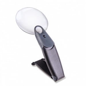 Lupa de mana FreeHand putere 2.5x/5.5x cu led, Carson - Img 1
