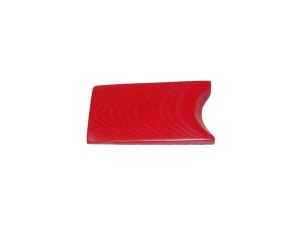 Material compozit pentru maner cutit G10 - 8 mm, Ruby Red
