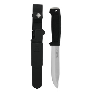 Morakniv Morkret (S) – Cutit Survival Full-Tang Otel Inox Suedez 14C28N 58 HRC si Teaca Click-On MOLLE - Img 8