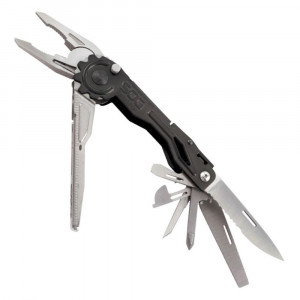 Multitool SOG SwitchPlier, 12 functii, deschidere rapida cu o singura mana, otel inoxidabil 420