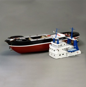 Navomodel Tugboat Atlantic, scara 1:50 Kit model de nava din lemn si ABS navigabil (compatibil R/C) - Artesania Latina - Img 9