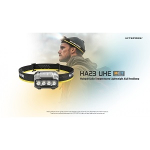 Nitecore HA23 UHE, Lanterna Frontala AAA 600 Lumeni - Img 2