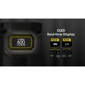 Nitecore TINI3, Lanterna Breloc 600 Lumeni OLED - Img 14