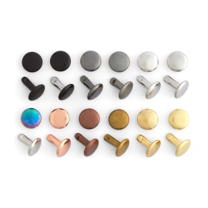 Nituri cap dublu negru, Tandy Leather - Img 3