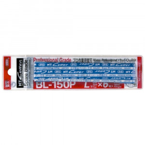 NT Cutter BL-150P Set 6 Lame Cutter Segmentate 18mm - Img 3