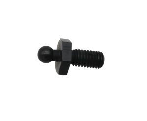 Parte inferioara surub cromat negru M5 - 10 mm pentru sisteme de fixare LOXX