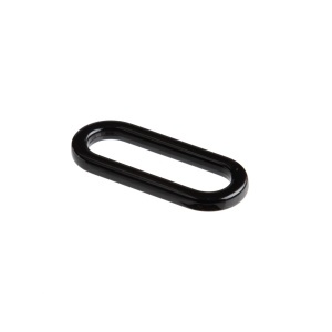 Pasant metalic plin 38 mm, negru mat sau negru lucios - Tandy Leather - imagine 2
