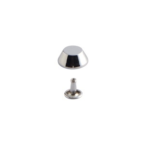Picioruse metalice pentru genti, 12 mm, set 4 buc - Tandy Leather - imagine 6