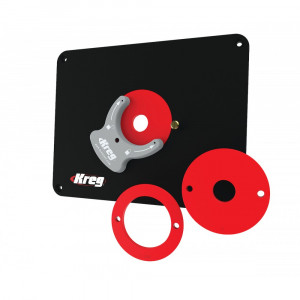 Placa de inserare pentru masa de ruter de precizie, pre-gaurita, KREG® - Img 1