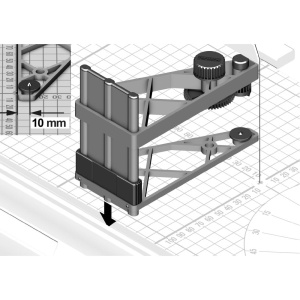Proxxon 27076, Atasament de taiere circulara pentru THERMOCUT TKS 360 - Img 6