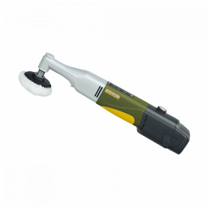 Proxxon 29820, Masina de lustruit cu gat lung si acumulator WP/A, 10,8 V, 1100 - 2800 rpm, acumulator, incarcator si accesorii - Img 2
