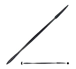 Raspel pentru sculptura lemn si marmura B185, Milani Utensili