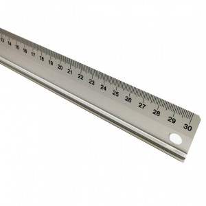 Rigla aluminiu antialunecare 30-100 cm Altera pentru pielarie - Img 6