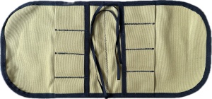 RTC8N Husa/rola din material textil pentru cutite, 8 buzunare - Img 2