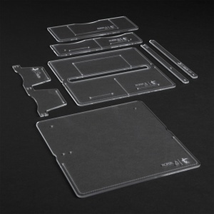 Sablon acrilic portofel Roper cu capsa (Roper Snap Wallet) - Tandy Leather 58001-00 - imagine 5
